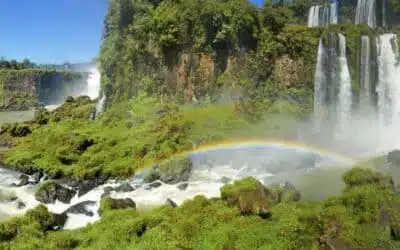 Between Brazil and Argentina : a closer look at Iguazu falls