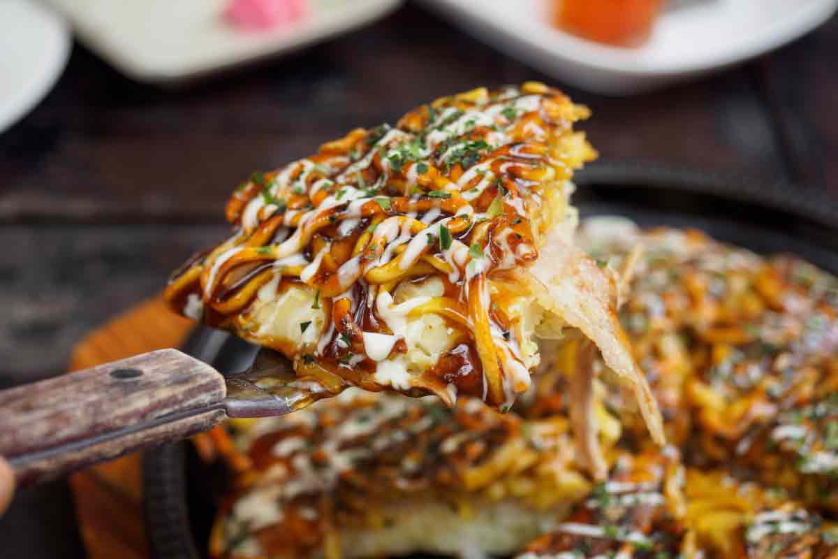 Okonomiyaki-plat-Japon Okonomiyaki-plat-Japon