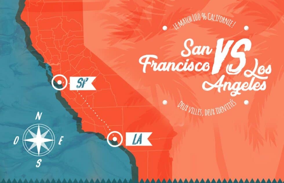 An entirely Californian competition : San Francisco vs. Los Angeles