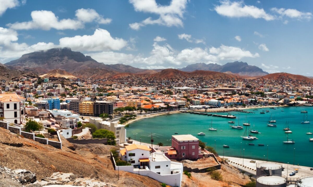 En route to Cape Verde tourism off the coast of Africa Ponant