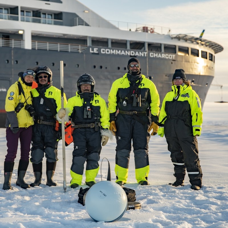 Investigating polar regions: a serious challenge