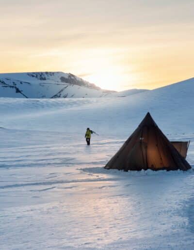 Complete immersion in Greenland