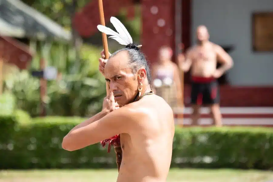 Rencontre avec les Maoris