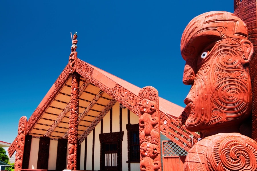 Rencontre avec les Maoris