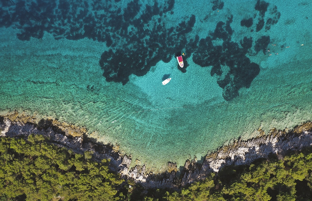 image-une Vue aérienne côte sauvage - Méditerranée