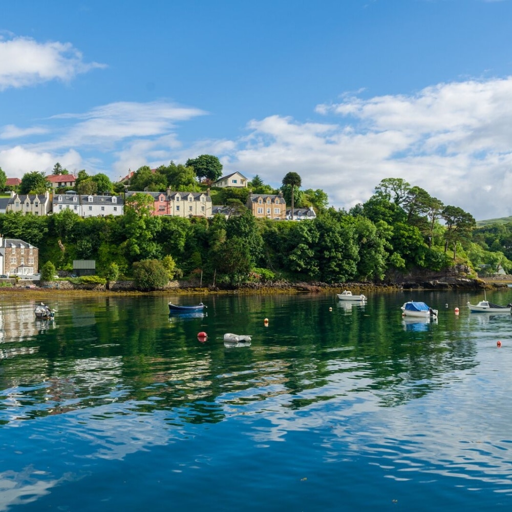 Le joli port de Portree
