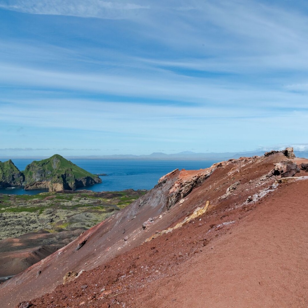 Eldfell volcano, Heimaey island, Iceland