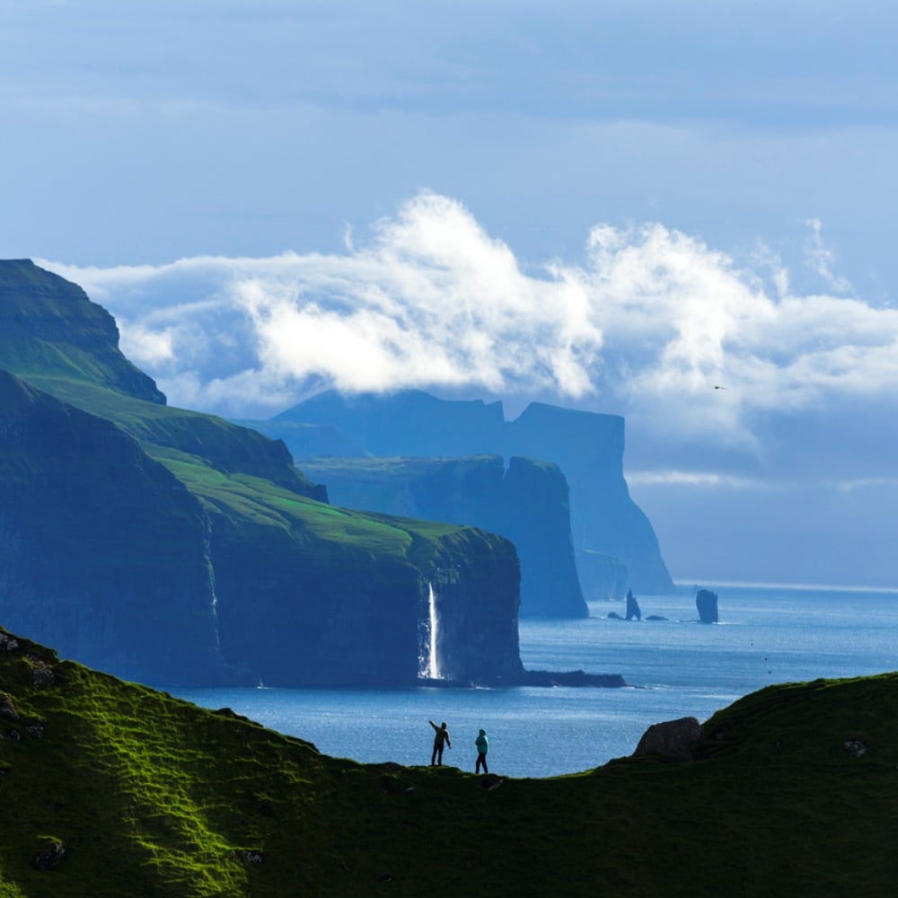 Cliffs in the Faroe Islands 